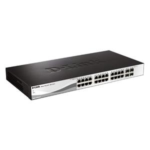 سوئیچ 28 پورت و اسمارت دی لینک دی جی اس 1210 28 پی D-Link DGS-1210-28P Web Smart 28 Port Managed Desktop Rack-Mountable Switch