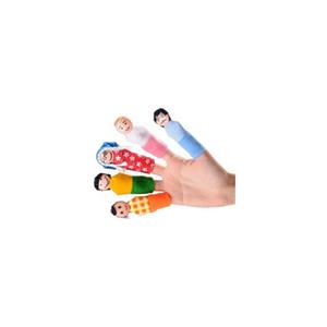 عروسک انگشتی شادی رویان مدل خانواده بسته 5 عددی Shadi Rouyan Family Finger Puppets Pack Of 