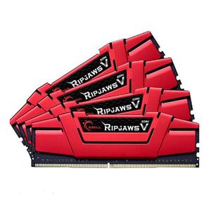 رم جی اسکیل ریپ جاوز وی 32 گیگابایت باس 2800 مگاهرتز G.SKILL RipjawsV DDR4 32GB (8GB x 4) 2800MHz CL15 Quad Channel Desktop Ram