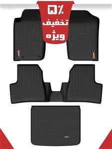 کفپوش سه بعدی خودرو ثنا مدل پژو 206 Sana Peugeot 206 3D Car Floor