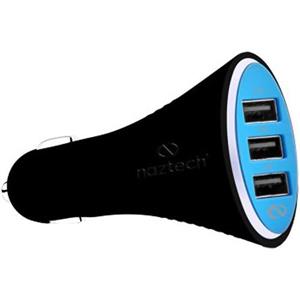 شارژر فندکی نزتک مدل Turbo T3 همراه با کابل Lightning Naztech Turbo T3 Car Charger With Lightning Cable