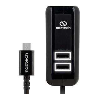 شارژر دیواری نزتک مدل N422 همراه با کابل microUSB Naztech N422 Wall Charger With microUSB Cable