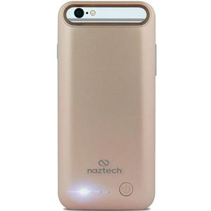 شارژر همراه نزتک مدل Power Case با ظرفیت 2400 میلی امپر ساعت مناسب برای گوشی موبایل ایفون 6 6s Naztech 2400mAh Bank For Apple iPhone 