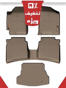 کفپوش سه بعدی صندوق خودرو ثنا مناسب برای جک J5 Sana 3D Car Vehicle Trunk Mat For Jac J5