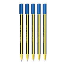 روان نویس Staedtler مدل Noris 333 آبی - بسته 5 تایی Staedtler Noris 333 Blue Pen - 5 in 1 Package