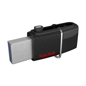 فلش مموری سن دیسک مدل Ultra Dual USB Drive 3.0 ظرفیت 128 گیگابایت SanDisk Ultra Dual USB  3.0 Flash Memory - 128GB