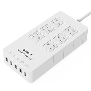 چند راهی برق اوریکو مدل HPC-6A5U Orico HPC-6A5U Power Strip