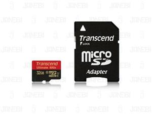 رم میکرو اس‌دی 32 گیگابایت Transcend Class 10 Ultimate 600X 