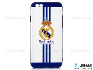 قاب ژله ای-چرمی Real Madrid Mk برای Apple iphone 6 