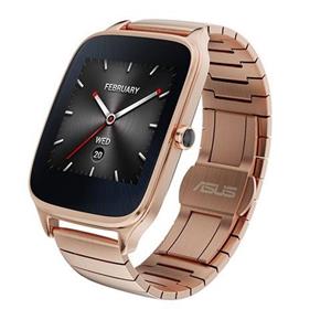 ساعت هوشمند ایسوس مدل Zenwatch 2 WI501Q Smart Watch New HyperCharge Model With Brown Rubber Band Asus 