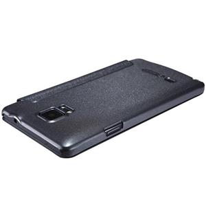 کیف کلاسوری چرمی نیلکین مدل اسپارکل برای گوشی سامسونگ گلکسی نوت 4 Samsung Galaxy Note 4 Nillkin Sparkle Leather Case