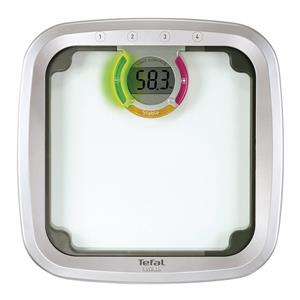 ترازو حمام تفال مدل اولیز PP5000B1 Tefal PP5000B1 Evolis Glass Bath Scale