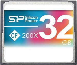 کارت حافظه سیلیکون پاور مدل 200 ایکس با ظرفیت 64 گیگابایت Silicon Power CF 200X 30MBps 64GB Compact Flash Card