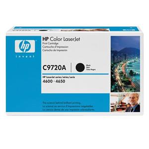 تونر لیزری اچ پی مدل 641 ای HP C9720A 641A Black LaserJet Toner Cartridge