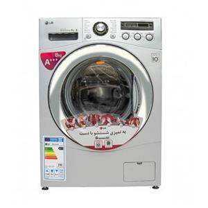 ماشین لباسشویی ال جی  WM384 LG WM-384NW Washing Machine