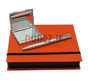 ست خودکار و آینه پرتوک کد 163 Portok Pen and Mirror Set Code 163