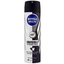 اسپری مردانه نیوآ مدل Invisible Black and White Original حجم 150 میلی لیتر