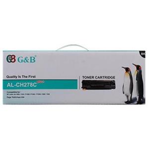 تونر مشکی جی اند بی مدل AL-CH278C Plus G and B AL-CH278C Plus Black Toner