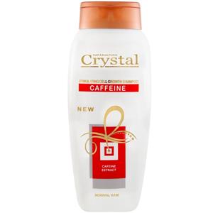 شامپو کریستال مدل Caffeine حجم 360 میلی لیتر