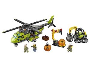 لگو سری City مدل Volcano Supply Helicopter 60123 City Volcano Supply Helicopter 60123 Lego