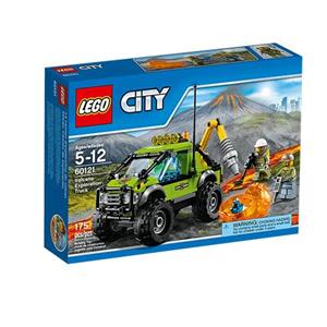 لگو سری City مدل Volcano Exploration Truck 60121 City Volcano Exploration Truck 60121 Lego