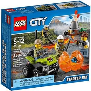 لگو سری City مدل Volcano Starter Set 60120 City Volcano Starter Set 60120 Lego
