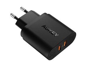 شارژر دیواری آکی مدل PA-T16 Aukey PA-T16 Quick Charge 3.0 Wall Charger