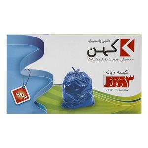 کیسه زباله رولی سه قلو پنگوئن سایز بزرگ Penguin Rolled Triplet Garbage Bags Size Large