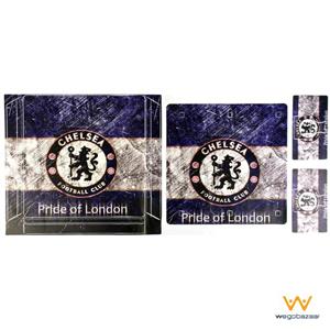 برچسب پلی استیشن 4 مدل Chelsea Chelsea PlayStation 4 Cover