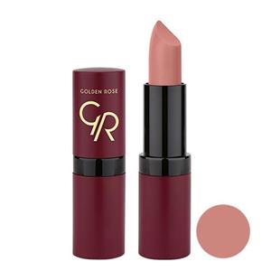 رژ لب مات مخملی گلدن رز - رنگ 30-بژ Golden Rose Velvet Matte Lipstick - 30