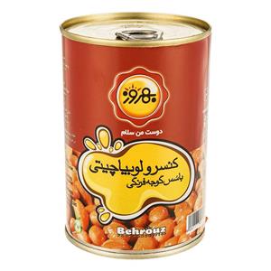  کنسرو لوبیا چیتی بهروز 