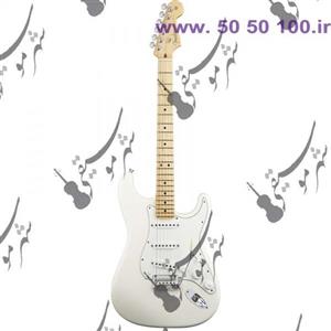 گیتار الکتریک فندر مدل American Standard Stratocaster MN Olympic White