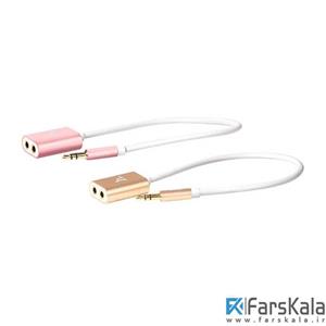 تبدیل یک به دو Hoco UA1 Audio Cable AUX