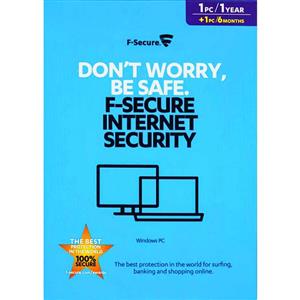F-secure Internet Security یک کاریر  F-Secure Internet Security - 1user - 1 year