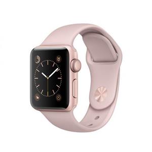 ساعت هوشمند اپل واچ 3 بدنه آلومینیوم نقره ای بند اسپرت نایک پلاتینیومی/مشکی - Apple Watch Series 3 Nike Plus 38mm Silver Aluminum Case with Pure Platinum/Black Nike Sport Band Apple Watch 2 Sport 38mm