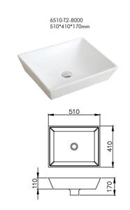 سنگ روشویی مدل 6510-T2-8000 