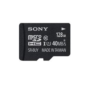 کارت حافظه میکرو اس دی سونی با ظرفیت 128 گیگابایت SONY microSDHC SR-64UYA 128GB UHS-I U1 Class 10 With Adapter