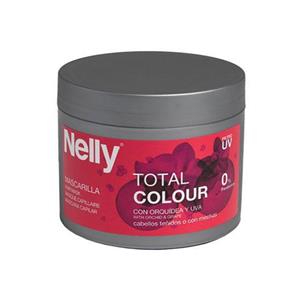 ماسک مو تثبیت کننده رنگ نلی مدل Total Colour حجم 300 میلی لیتر Nelly Total Colour Hair Mask 300ml