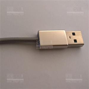 کابل فلزی یک متری لایتنینگ Metal Lightning Cable مارک Baseus 