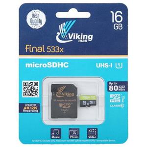 کارت حافظه Viking Man مدل 16GB Micro SD UHS-I extra 320x 
