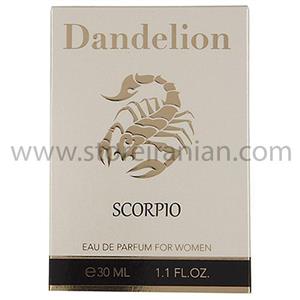 عطر جیبی زنانه دندلیون مدل Scorpio حجم 30 میلی لیتر Dandelion Scorpio Eau De Parfum for Women 30ml