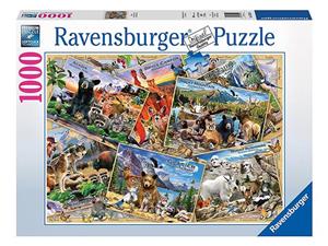 پازل 1000 تکه راونزبرگر مدل Park Pals Ravensburger Park Pals Puzzle 1000 Pcs