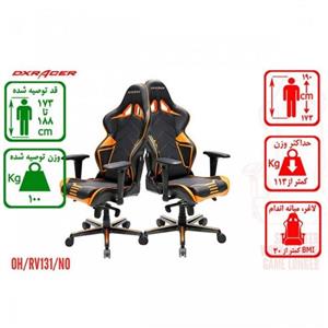 صندلی گیمینگ DXRACER مدل OH/RV131/NO DXRacer Racing Series Gaming Chair 