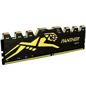 رم دسکتاپ DDR4 تک کاناله 2400 مگاهرتز CL17 ای دیتا مدل Panther ظرفیت 4 گیگابایت Apacer Panther DDR4 2400MHz CL17 Single Channel Desktop RAM - 4GB