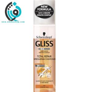 SCHWARZKOPF GLISS TOTAL REPAIR SHAMPOO Gliss Total Repair Conditioner Spray