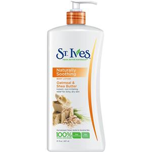 لوسیون بدن سینت ایوز ST. Ives مدل Naturally Soothing حجم ۵۳۲ میلی لیتر St.ives Naturally  Soothing Oatmeal & Shea Butter Body Lotion