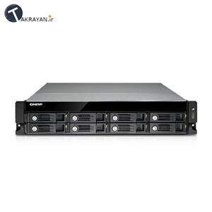 ذخیره ساز تحت شبکه کیونپ مدل TVS-871U-RP-i3-4G بدون هارددیسک Qnap TVS-871U-RP-i3-4G NAS - Diskless