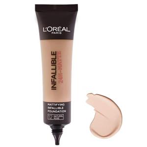 کرم پودر اینفالیبل 24 ساعته مات لورآل شماره 12  Loreal Infaillible 24h Matte foundation