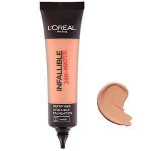 کرم پودر سری Infaillible 24H Matte مدل Amber شماره 32 حجم 30 میلی‌ لیتر لورآل  Loreal Infaillible 24H Matte Amber 32 Foundation 35ml