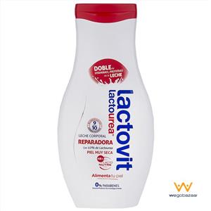 شیر بدن ترمیم کننده لاکتویت سری Lactourea حجم 400 میلی لیتر Lactovit Lactourea Repairing Body Milk 400ml